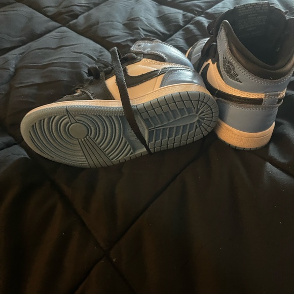 Nike Black and Blue High-Top Sneakers - Picture 4 of 7